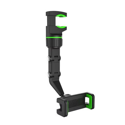 Car Cell Phone Mount with Universal Device Compatibility and 360 Degree Ball Joint Rotation and Padded Internal Grips