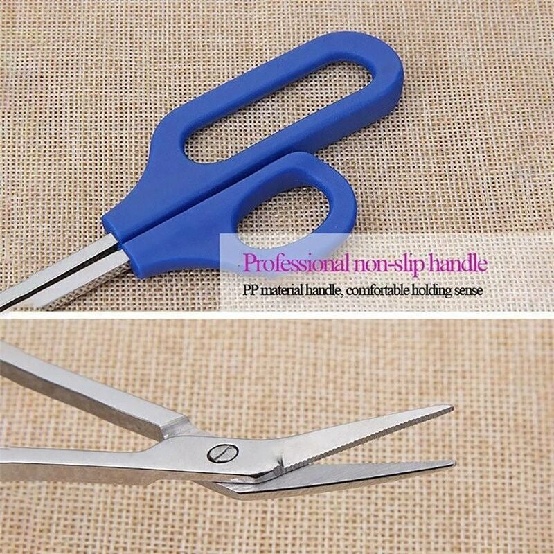 2-Pack Toenail Scissors with Long Handle Extension and Easy-Grip Nippers for Precision Trimming