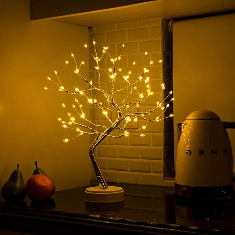 Portable Fairy Light Spirit Tree with Versatile Wireless Design