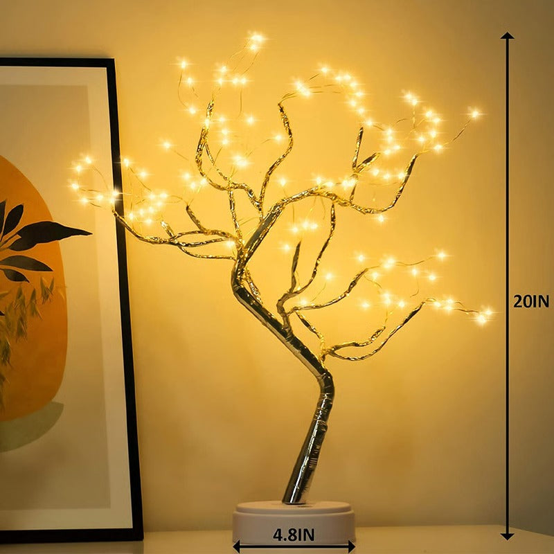 Portable Fairy Light Spirit Tree with Versatile Wireless Design