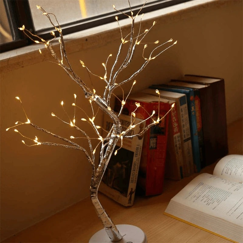 Portable Fairy Light Spirit Tree with Versatile Wireless Design