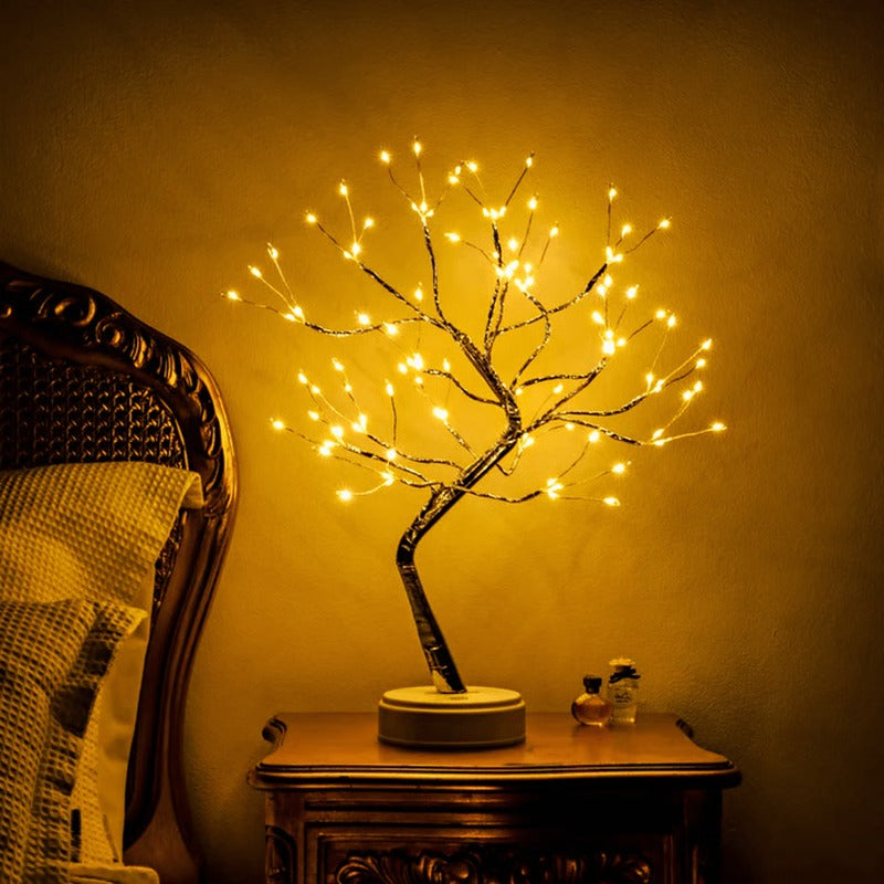 Portable Fairy Light Spirit Tree with Versatile Wireless Design