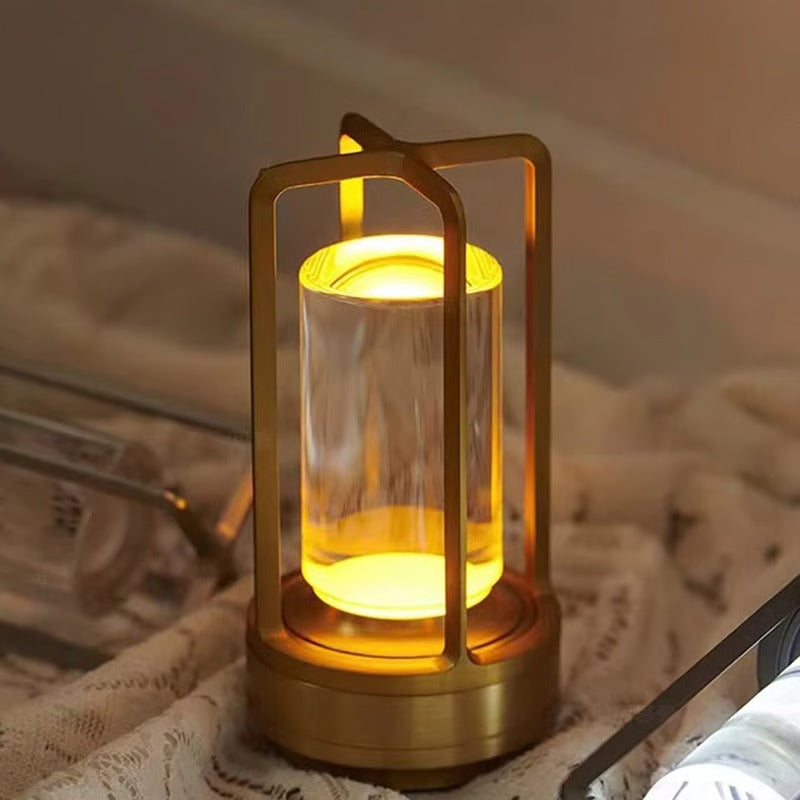 Rechargeable Crystal Table Lamp with 360 Degree Ambient Glow