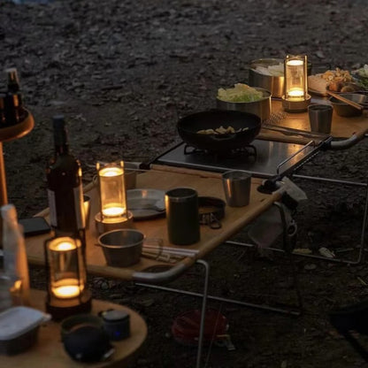 Rechargeable Crystal Table Lamp with 360 Degree Ambient Glow