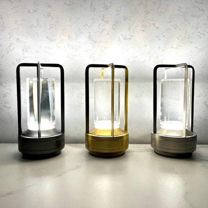 Rechargeable Crystal Table Lamp with 360 Degree Ambient Glow