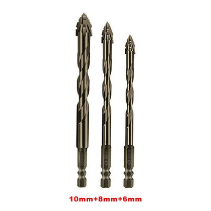 Professional Grade Eccentric Drill Bit with Serrated Cutting Edges