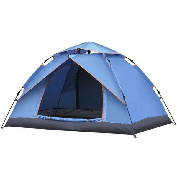 Instant Pop-Up Tent, 3-4 Person Fast Pitch Camping Shelter, Lightweight Outdoor Dome