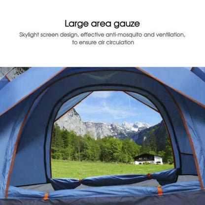 Instant Pop-Up Tent, 3-4 Person Fast Pitch Camping Shelter, Lightweight Outdoor Dome