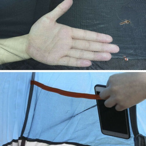 Instant Pop-Up Tent, 3-4 Person Fast Pitch Camping Shelter, Lightweight Outdoor Dome