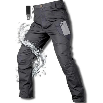 Winter Cargo Trousers for Men and Waterproof Thermal Pants
