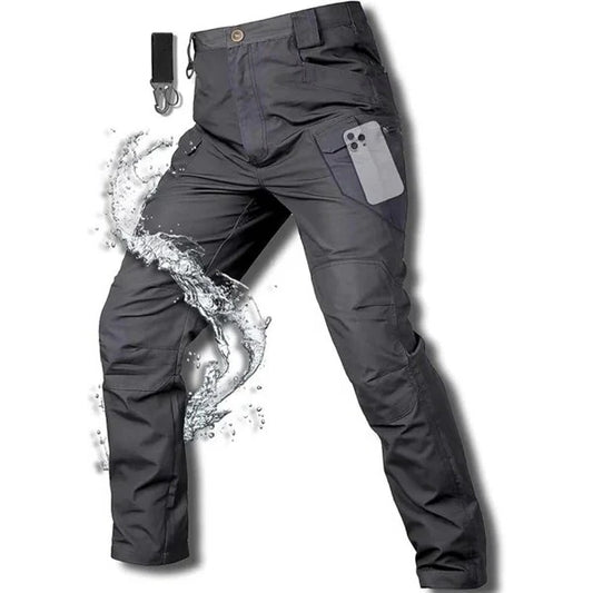 Winter Cargo Trousers for Men and Waterproof Thermal Pants