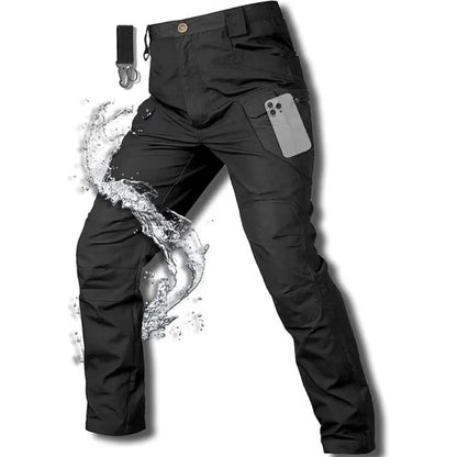 Winter Cargo Trousers for Men and Waterproof Thermal Pants