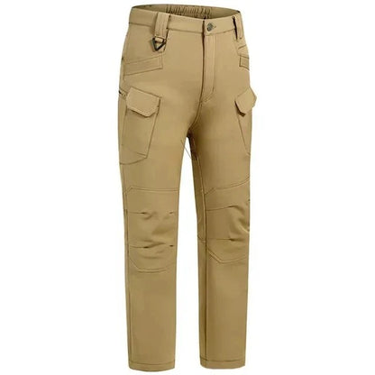 Winter Cargo Trousers for Men and Waterproof Thermal Pants