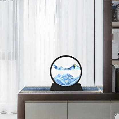 3D Moving Sea Sand Art and Kinetic Sand Landscape