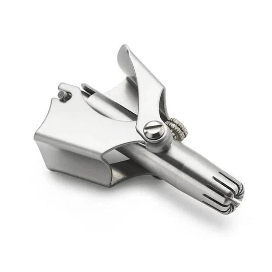 Stainless Steel Manual Nose Hair Trimmer for Men