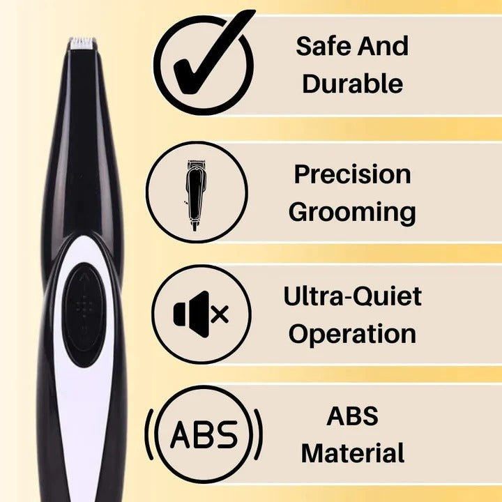 Professional Precision Pet Trimmer and Rechargeable Dog and Cat Shaver