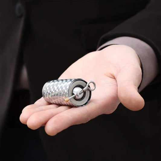 Portable Magic Staff, Telescopic Metal Cane for Stage Performance & Illusions, Silver