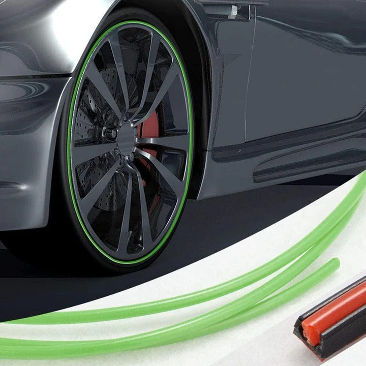 Professional Rim Protector and High-Density Rubberized Guard