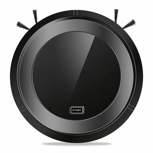 Slim Robot Vacuum Cleaner, 90 Min Runtime Automatic Floor Sweeper with Smart Sensors