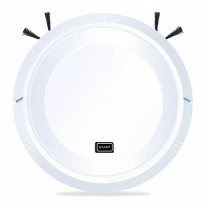 Slim Robot Vacuum Cleaner, 90 Min Runtime Automatic Floor Sweeper with Smart Sensors