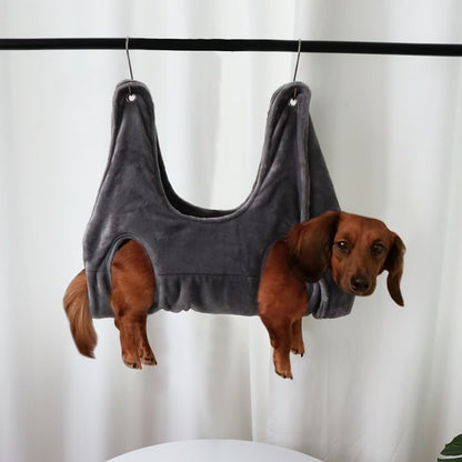 Pet Grooming Hammock, Comfortable Dog Hammock for Nail Trimming, Washing, and Easy Grooming