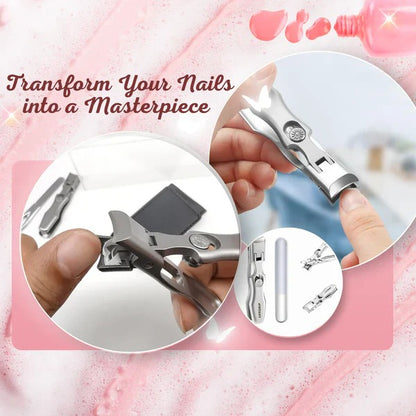 Reliable Ultra Sharp Nail Cutter with Wide Opening Jaw Shape