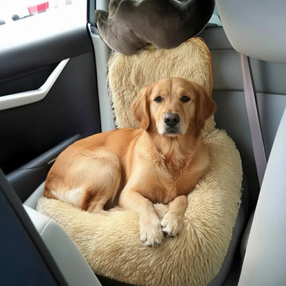 Vehicle Pet Protector with Nonslip Bottom and Padded Bolsters
