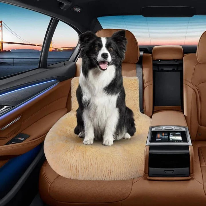 Vehicle Pet Protector with Nonslip Bottom and Padded Bolsters