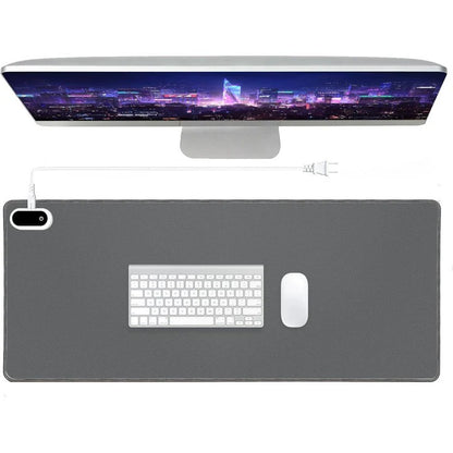 Thermal Desktop Warming Surface with Integrated Heating and Extended Coverage