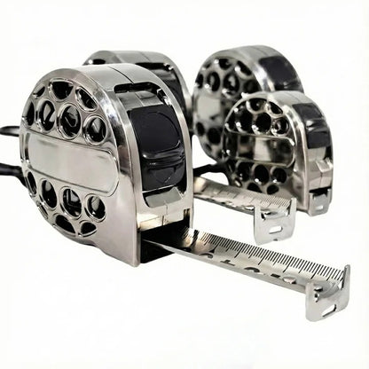 Precision Etched Hardware and Carved Stainless Steel Measuring Tape