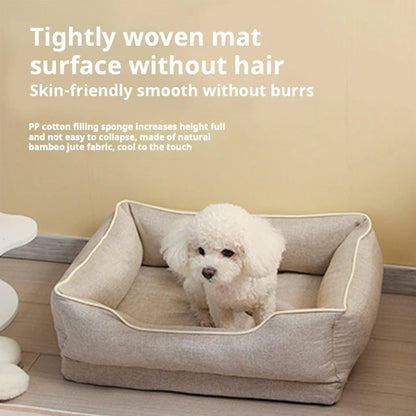 Orthopedic Anti Slip Car Dog Bed Back Seat with Ergonomic Pressure Relief