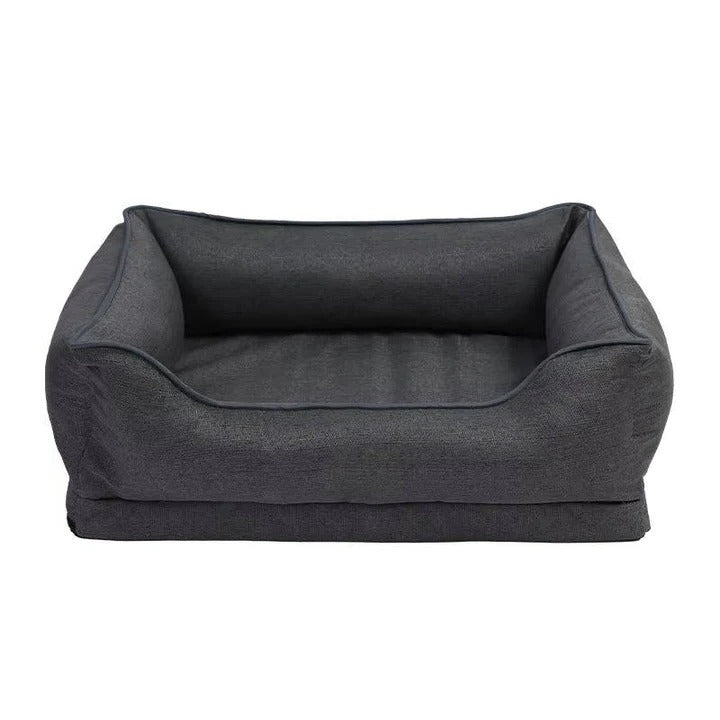 Orthopedic Anti Slip Car Dog Bed Back Seat with Ergonomic Pressure Relief