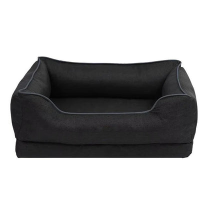 Orthopedic Anti Slip Car Dog Bed Back Seat with Ergonomic Pressure Relief