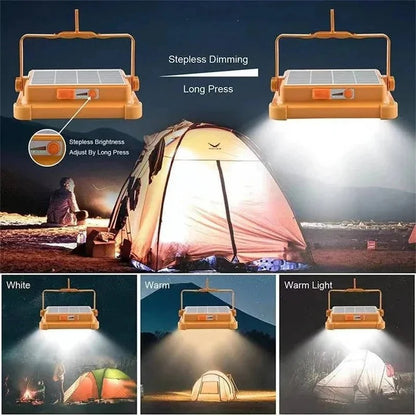 Sun Powered Adventure Lantern and Solar Portable Camping Lamp