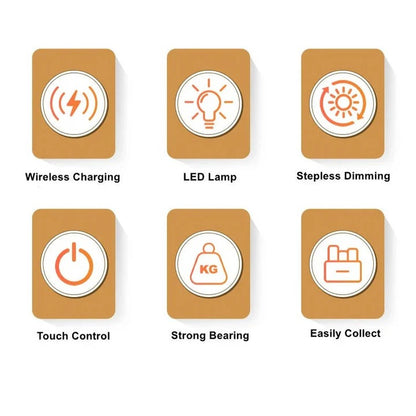 Levitating Ambient Illumination and Floating Lamp with Wireless Charger
