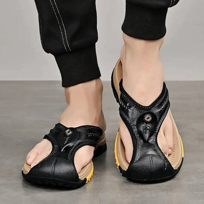 Ultra-Lite Thong Sandal and Water Resistant and Lightweight Toe Flip Flops for Men