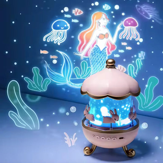 Enhanced Sleep Glow and Bluetooth Calming Projector