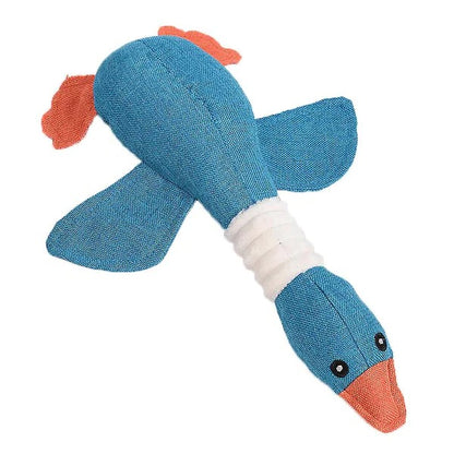 Tough Goose Plush Toy for Strong pet Chewing