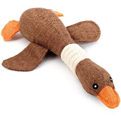 Tough Goose Plush Toy for Strong pet Chewing