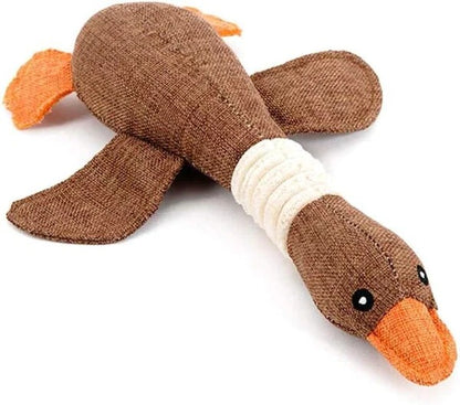 Tough Goose Plush Toy for Strong pet Chewing