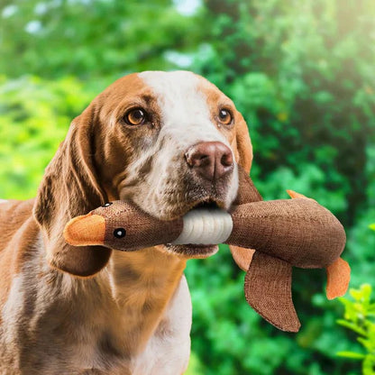 Tough Goose Plush Toy for Strong pet Chewing