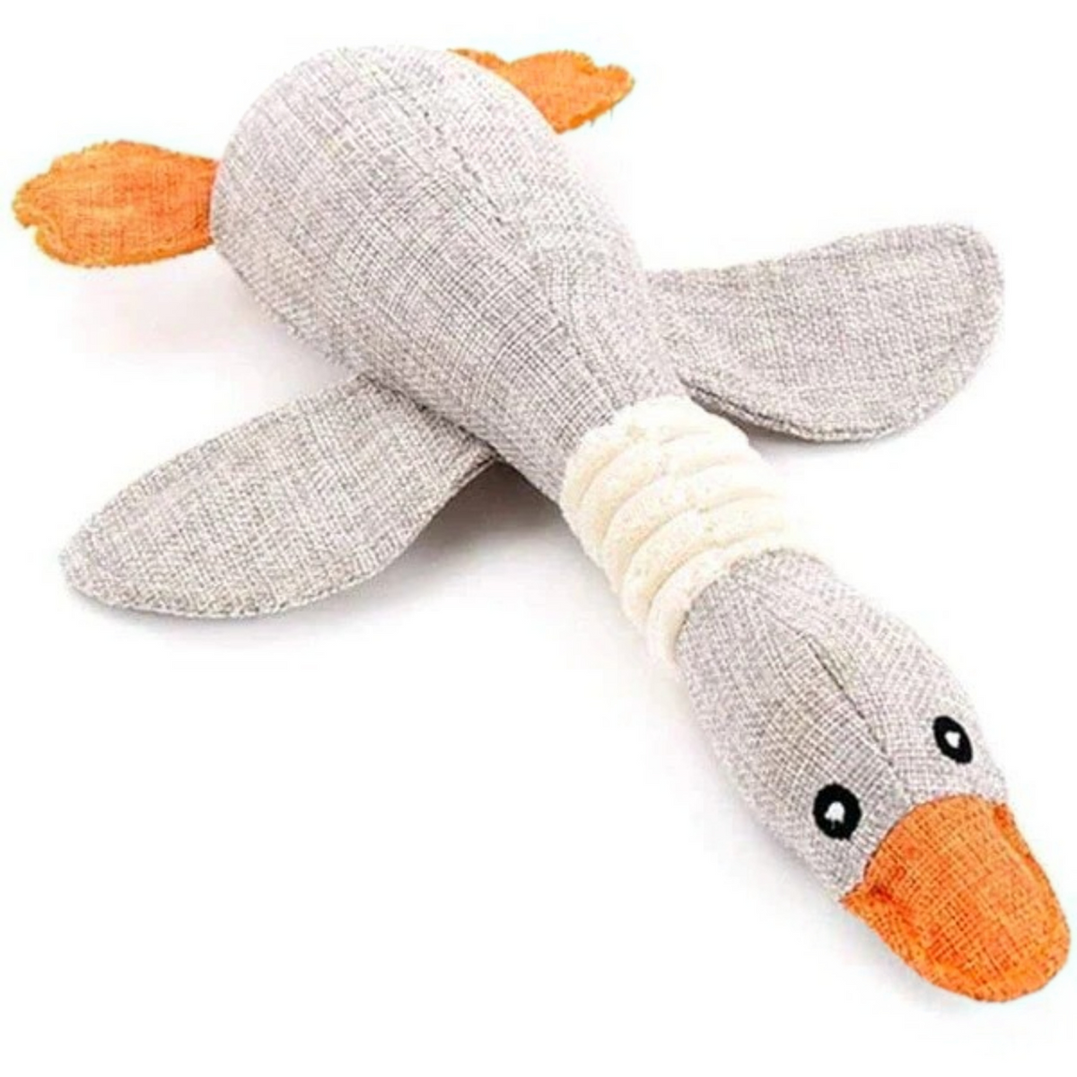 Tough Goose Plush Toy for Strong pet Chewing
