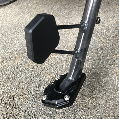 Motorcycle Side Kickstand Extension Pad for Stable Foot Support