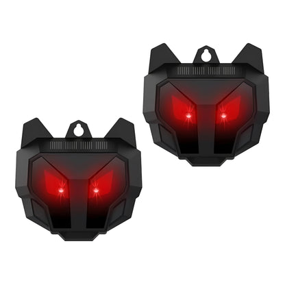 Dual Pack Ultrasonic Pest Deterrent with Solar Charging