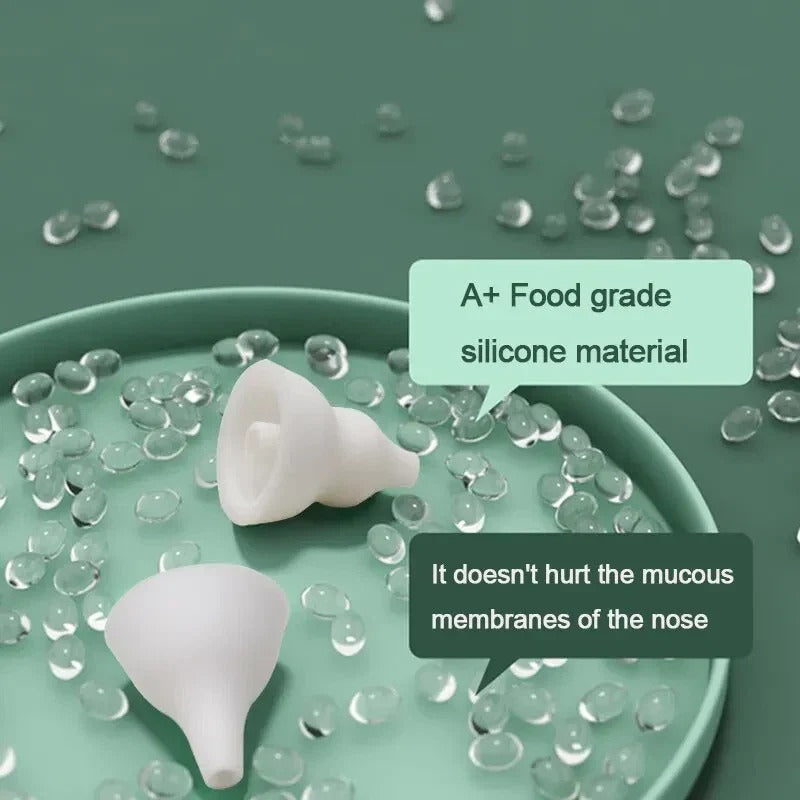 Infant Nasal Aspirator with Backflow Prevention Design