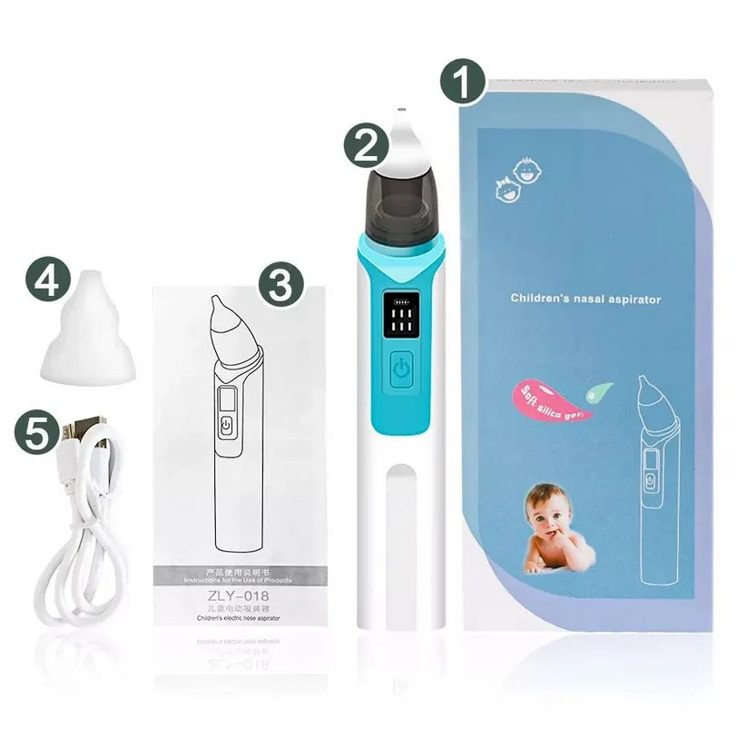 Infant Nasal Aspirator with Backflow Prevention Design