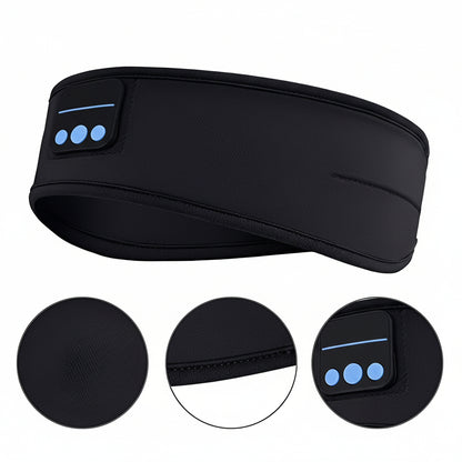 Bluetooth Sleep Headband with Built-In Speakers for Workouts and Rest