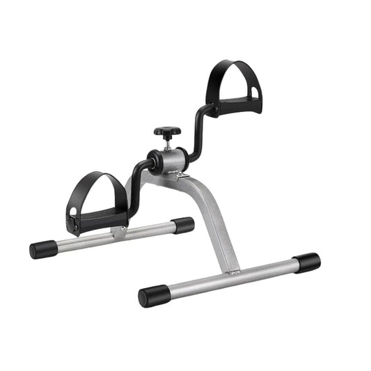 Portable Mini Pedal Exerciser with Resistance Control for Home and Office Workouts