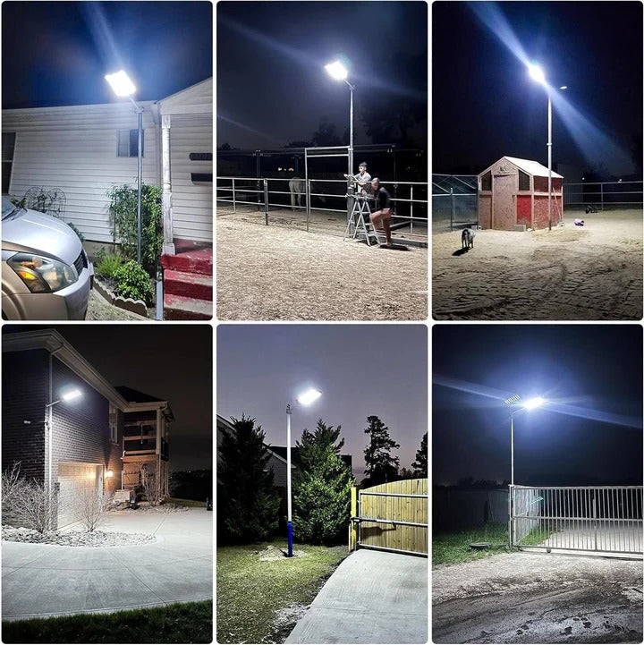 Outdoor Solar-Powered Street Light