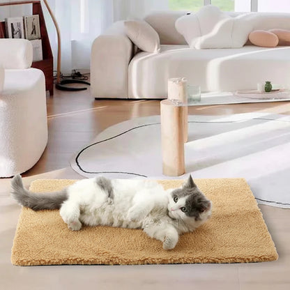 Self Warming Pet Blanket for Cats and Dogs, Washable Design